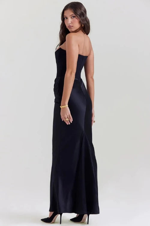 Strapless Off-Shoulder Jurk - 55% KORTING