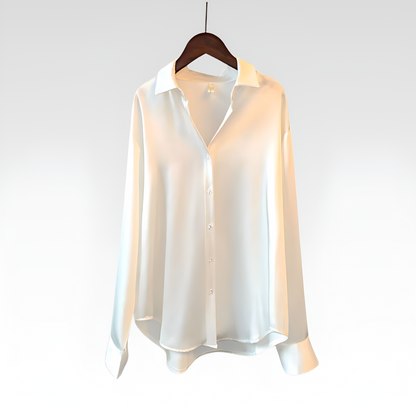 Liselotte™ | Elegante Satijnen Blouse