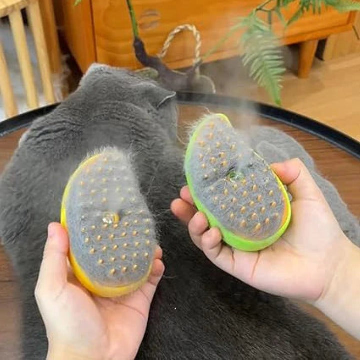 Stomende Kattenborstel - Douche, Masseer en Onthaar!