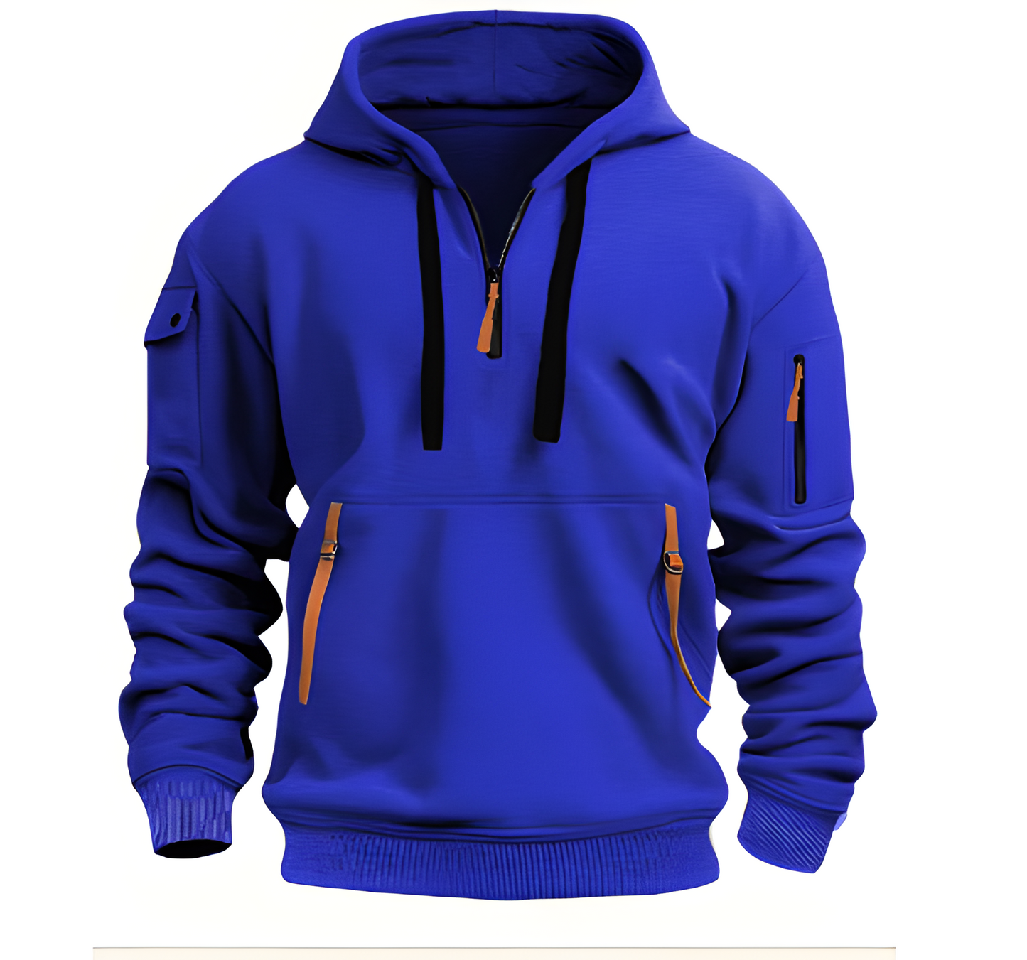 MAX | STIJLVOLLE HOODIE MET RITSEN