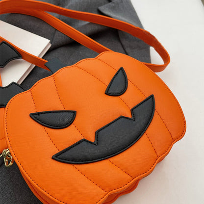 Halloween Pompoen Crossbody Tas - Maak jouw Halloween outfit compleet!