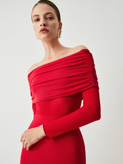 Desiré - Off-Shoulder Jurk