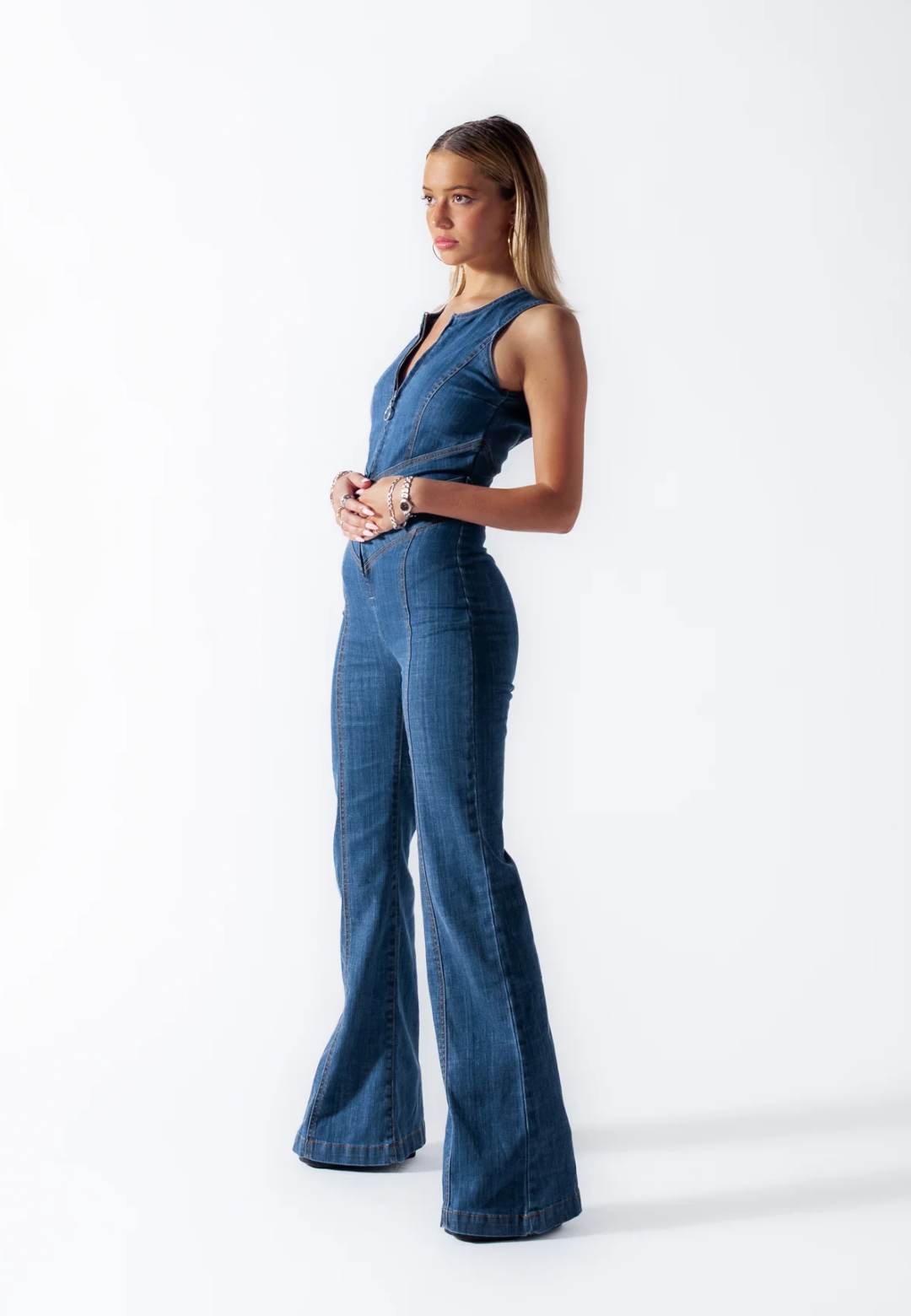 TARA | OPEN HART JUMPSUIT