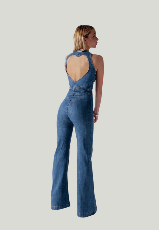 TARA | OPEN HART JUMPSUIT