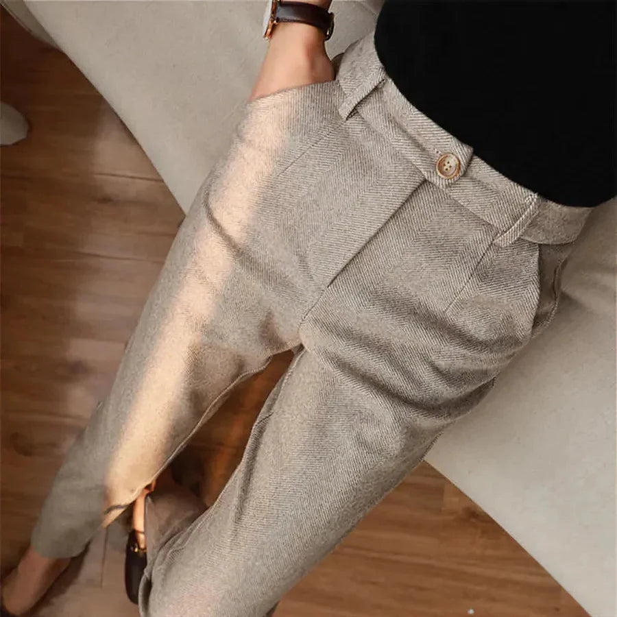 BINCK - ELEGANTE PANTALON VAN 100% WOL