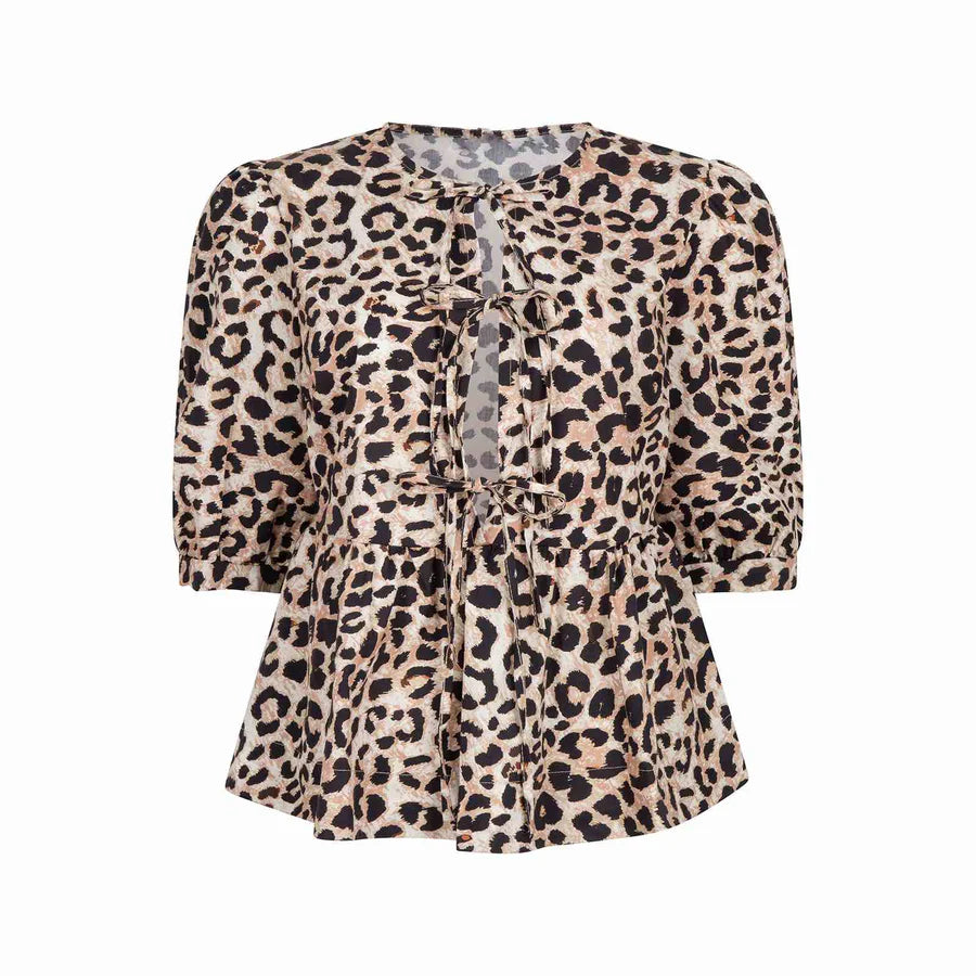 LEOPARD TOP