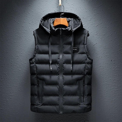 Jay™ - Lichtgevoerde bodywarmer met capuchon