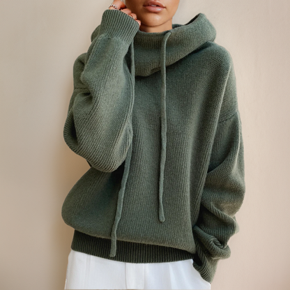 Megan | Pullover met hoge kraag