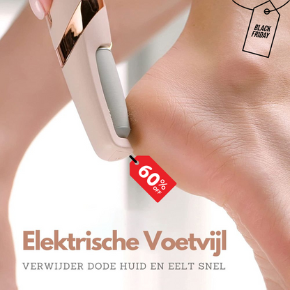 Elektrische Voetvijl - Pijnloos in secondes salonresultaat