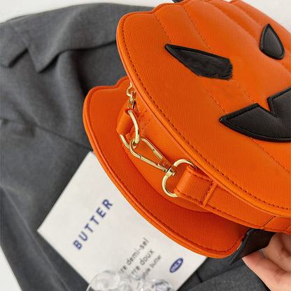 Halloween Pompoen Crossbody Tas - Maak jouw Halloween outfit compleet!