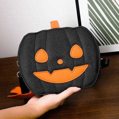 Halloween Pompoen Crossbody Tas - Maak jouw Halloween outfit compleet!