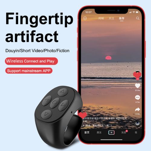 Luie Ring® - Scrol op afstand door TikTok